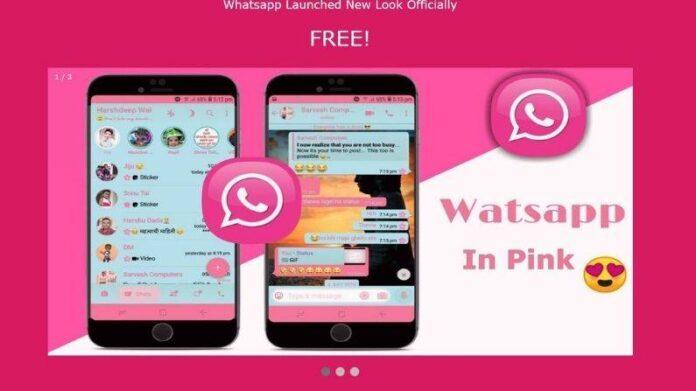 whatsapp-fake-pink पिंक कलर का हो जाएगा वॉट्सऐप! यह मेसेज आए तो हो जाए सावधान, मोबाइल हो सकता है हैक