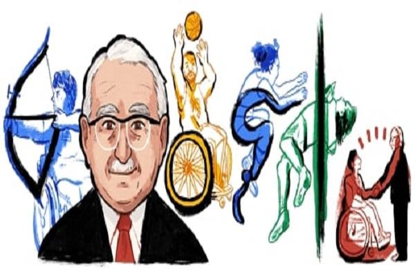 Google-Doodle : गूगल ने खास डूडल बनाकर पैरालम्पिक खेलों के जनक का मनाया जन्मदिन