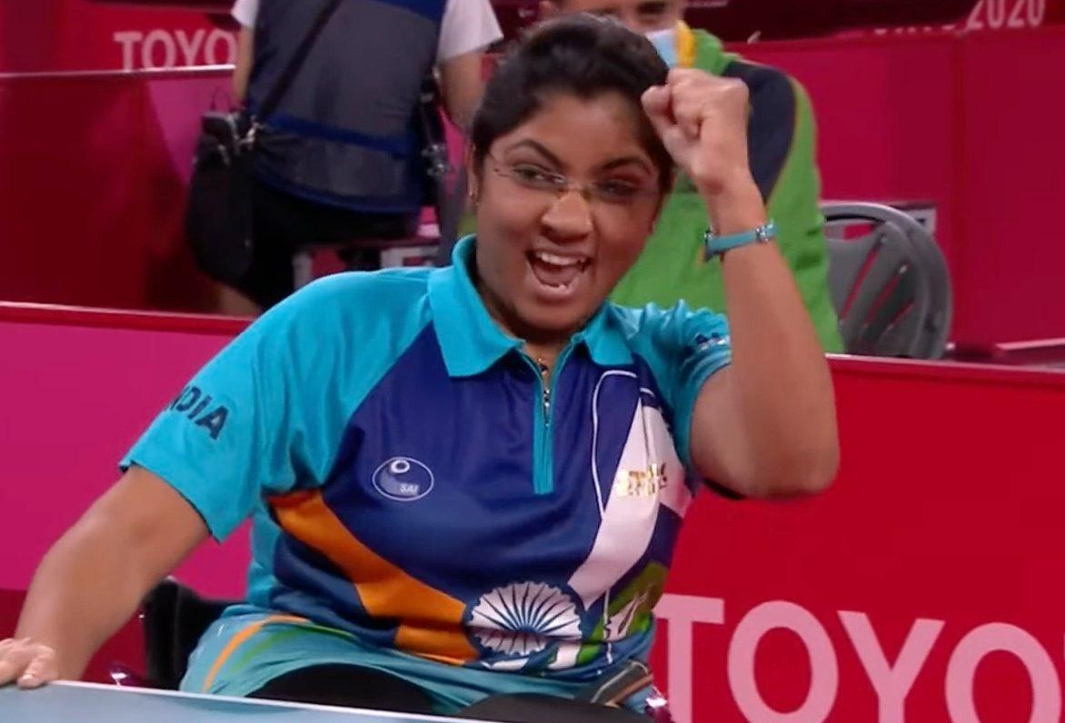 Paralympic table tennis Bhavinaben Patel