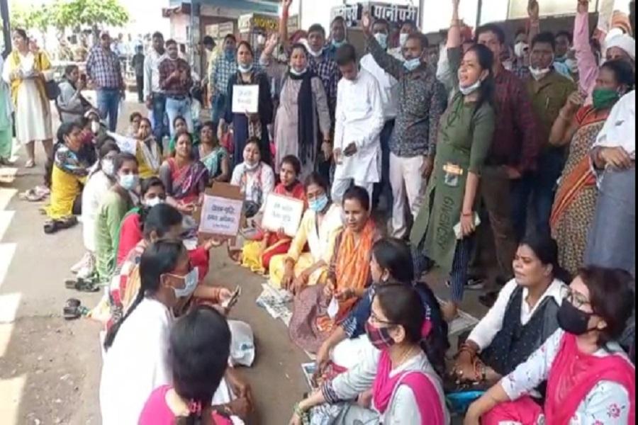 बेमुद्दत हड़ताल पर गए सिम्स अस्पताल के कर्मचारी, स्वास्थ्य सेवाएं ठप्प