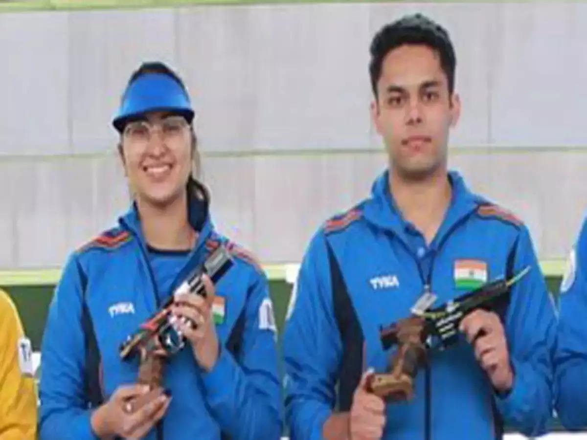 ISSF Junior Shooting World Championship: Rhythm and Vijayveer give India 10th gold, India has won 23 medals in this competition so far