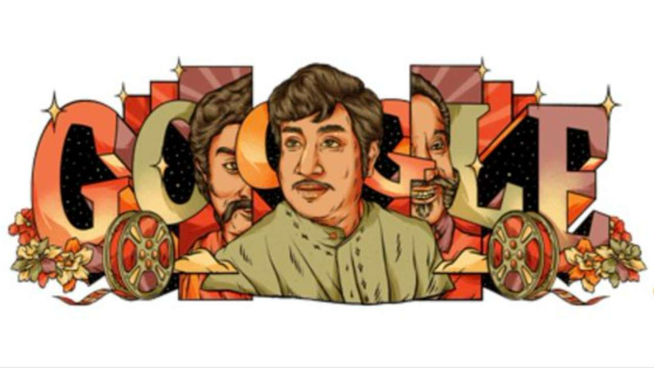Google did a special doodle on the birthday of late actor Sivaji Ganesan