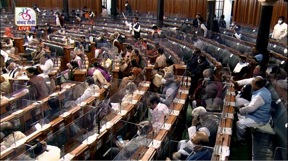 6 दिन से लापता गृह राज्यमंत्री के इस्तीफे पर संसद गर्म, राज्यसभा दोपहर दो बजे तक के लिए स्थगित