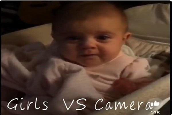 Viral Video: रो रही थी बच्ची, कैमरा देखते ही खिलखिलाकर हंसने लगी