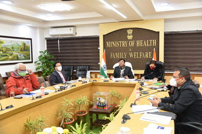 केंद्रीय स्वास्थ्य मंत्री मनसुख मंडाविया ने की अहम बैठक, टेली-कंसल्टेशन हब स्थापित करने पर दिया जोर