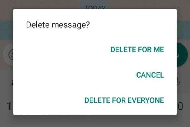 अगर WhatshApp पर हो जाये गलती से मिस्टेक, तो न हो परेशान, जल्द मिलेगा इतने घण्टे तक मैसेज डिलीट करने का मौका