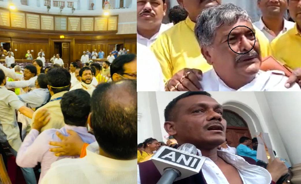 बंगाल विधानसभा में विधायकों के बीच जमकर हुई मारपीट, शुभेंदु अधिकारी समेत 5 विधायक सस्पेंड