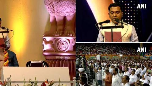 BIG NEWS: प्रमोद सावंत ने ली गोवा के मुख्यमंत्री पद की शपथ