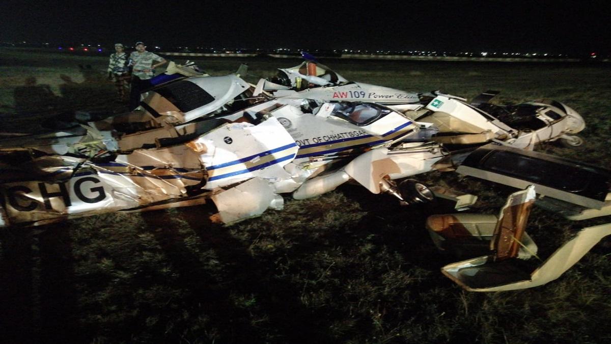 BIG BREAKING : एयरपोर्ट पर लैंडिंग के दौरान हेलीकॉप्टर क्रैश, 2 पायलट की मौत, सीएम ने जताया शोक