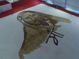 रायपुर में बन रही दुनिया की सबसे बड़ी कॉफी पेंटिंग, शिवा तोड़ेंगे दुबई की आर्टिस्ट का रिकॉर्ड