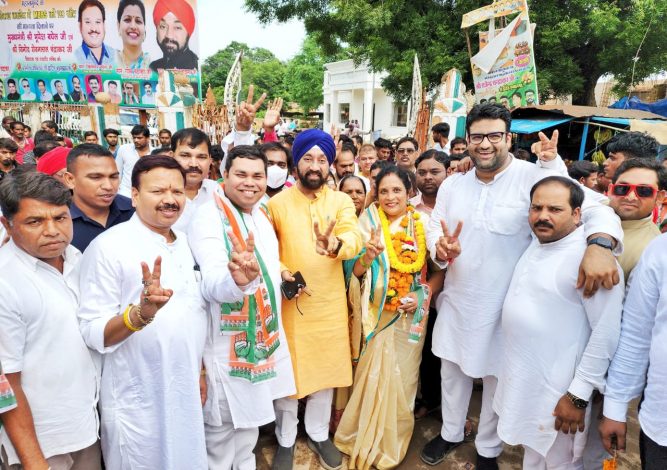 महासमुंद नगरपालिका की कुर्सी पर भी कांग्रेस का कब्ज़ा