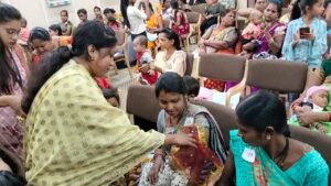 बिटिया जन्मोत्सवः शक्ति स्वरूपा 101 बेटियों का किया गया पूजन, बेटियों के जन्म को प्रोत्साहित करने नवसृजन मंच का अनूठा प्रयास