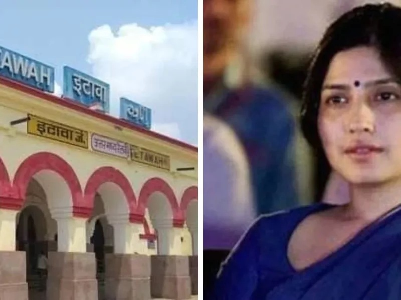 यात्रीगण कृपया ध्यान दें… मैनपुरी से डिंपल भाभी को जिताएं; रेलवे स्टेशन पर इस एनाउंसमेंट से मच गया हड़कंप