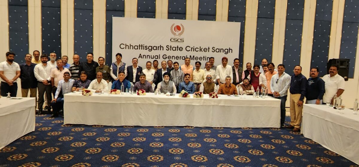 Chg. State Cricket Association Election - जुबिन शाह अध्यक्ष सचिव मुकुल बने