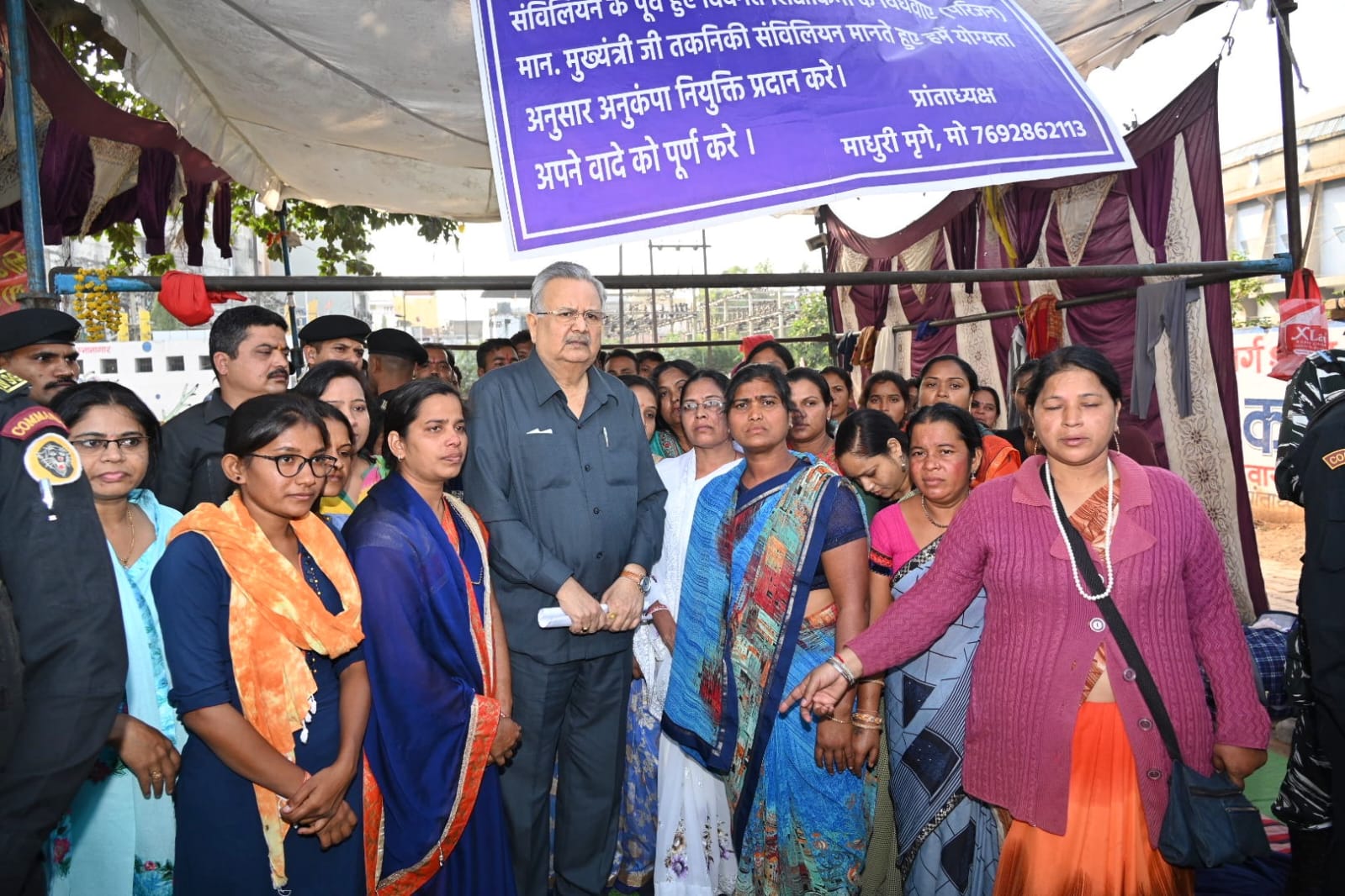 Widow Women For Compassionate Appointment -हताशा में तालाब में कूदीं, 40 दिन बीत गए