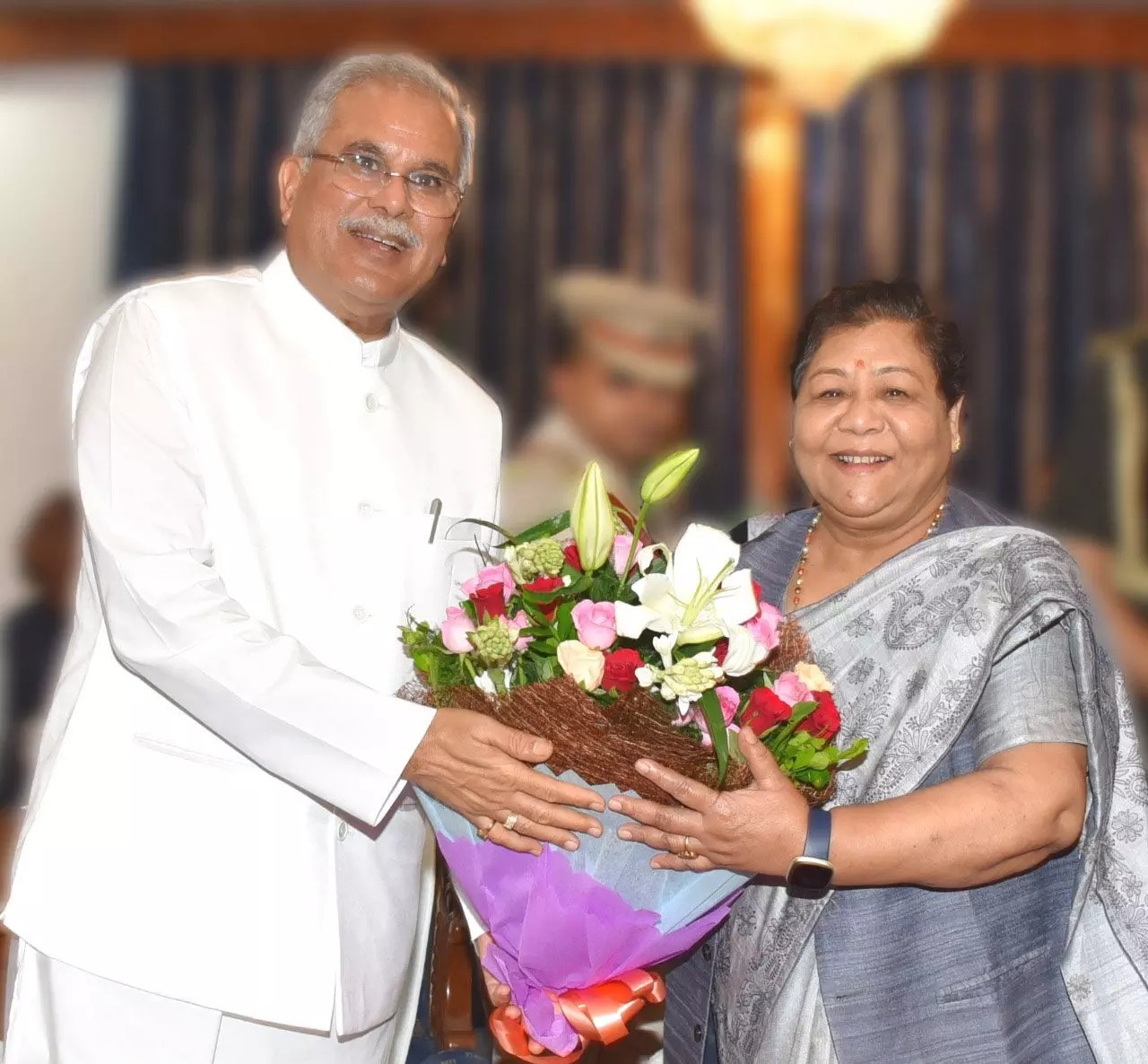Governor Met President Murmu - आरक्षण विवाद पर राय शुमारी की चर्चा, सीएम बोले गईं हैं तो मना कर आएं
