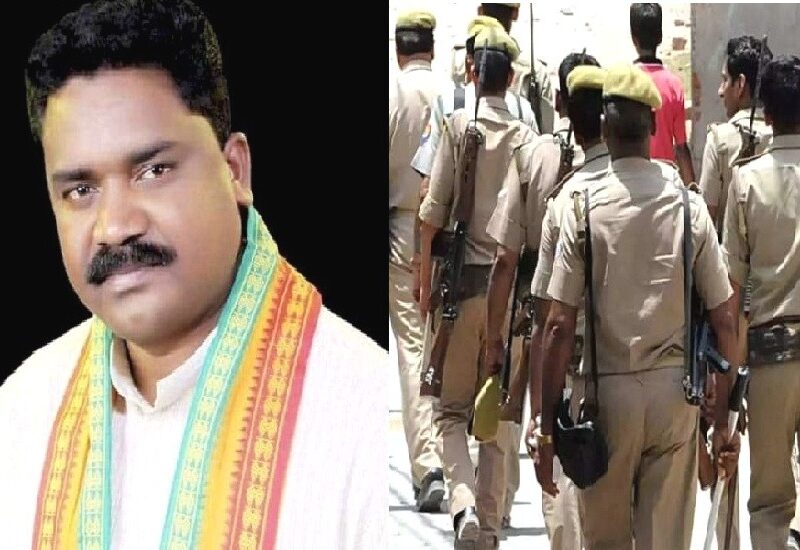 BJP's Bramhanand arrested - मतदान ख़त्म होते ही ब्रम्हानंद गिरफ्तार