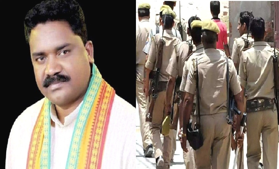 BJP's Bramhanand arrested - मतदान ख़त्म होते ही ब्रम्हानंद गिरफ्तार