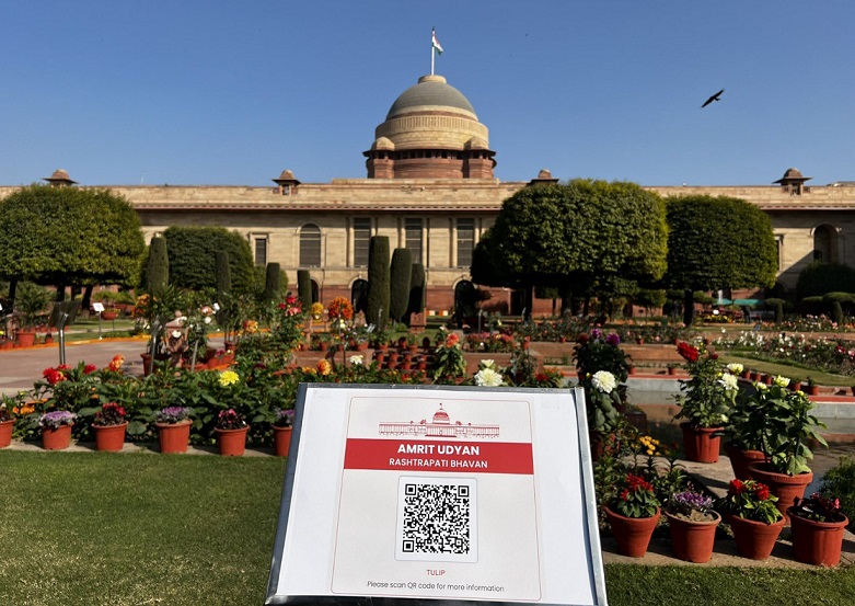 अब अमृत उद्यान के नाम से जाना जाएगा राष्ट्रपति भवन स्थित मुगल गार्डन