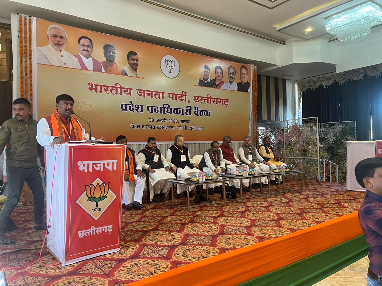 संस्कारधानी में भाजपा प्रदेश पदाधिकारी की बैठक हुई आरंभ, विधानसभा चुनाव पर हो रहा मंथन