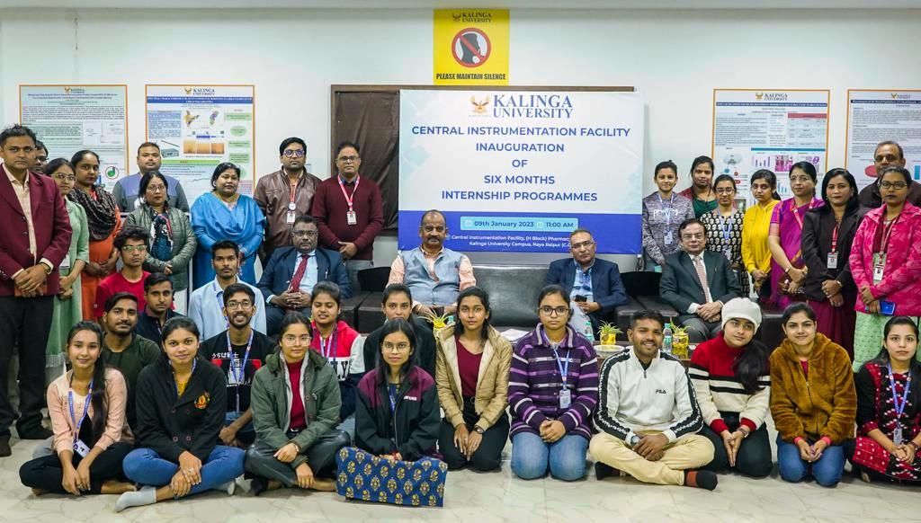 कलिंगा विश्वविद्यालय के द्वारा शोधकर्ताओं के लिए 6 महीने के इंटर्नशिप कार्यक्रम का हुआ भव्य शुभारंभ