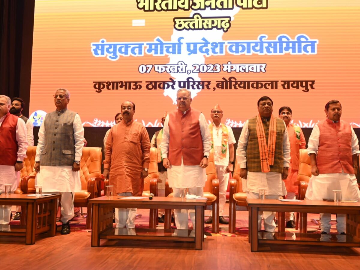 Election Concoction In BJP's United Front Working Committee - बीजेपी दिग्गजों ने भरी हुंकार, बोले 10 भूपेश भी नहीं हरा सकते