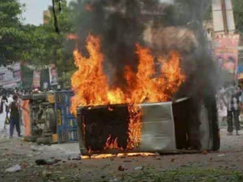 Jamshedpur Violence Violence broke out in Jamshedpur, Jharkhand, section 144, internet shutdown