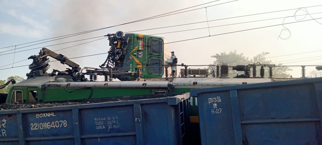 Singhpur Train Accident-हादसे के बाद से ब्लॉक दोनों रेल लाइन में एक होगी क्लियर