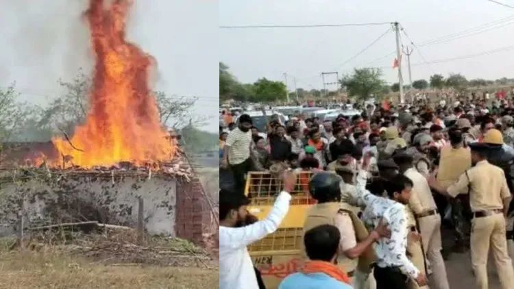 Orgy Of Death In Biranpur Village - फसाद के बाद गांव में शव मिलने से सनसनी, नेट बंद, सुरक्षा बढ़ी