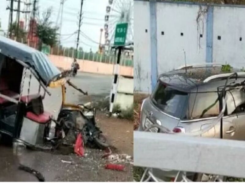 CG News: Case of murder registered against careless car driver, major action taken by Tikrapara police