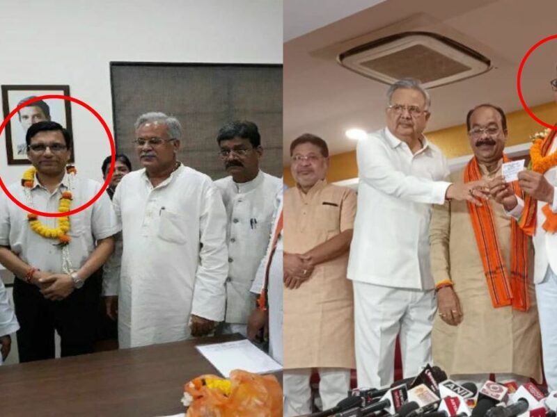 Former Collector Rps Tyagi Joined Bjp - पूर्व IAS त्यागी ने त्याग दी CONG.अब BJP के साथ