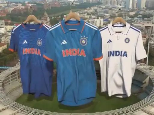Team India's New Jersey launch - कश्मीरी डिजाइनर ने तैयार की टीम इंडिया की नई जर्सी