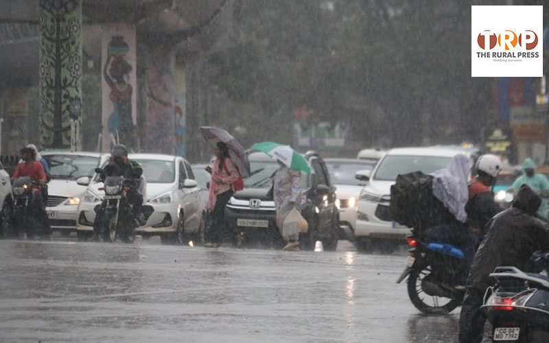 मौसम विभाग की सच हुई भविष्यवाणी, रायपुर में झमाझम बारिश