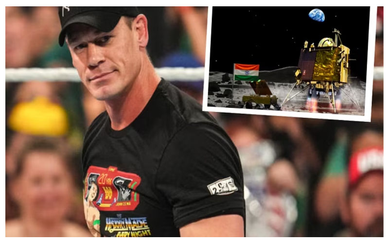 चंद्रयान-3 को लेकर WWE सुपरस्टार जॉन सीना ने पोस्ट की तिरंगे की तस्वीर, फैंस हुए हैरान
