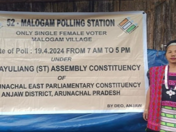 Lok Sabha Elections 2024: बूथ पर केवल एक महिला ने डाला वोट और बना 100 फीसदी वोटिंग का रिकॉर्ड, जानें कौन हैं सोकेला तयांग