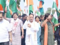 Operation Sindoor Tiranga Yatra: तिरंगा यात्रा में शामिल हुए सीएम विष्णुदेव साय, भारत माता की जय से गूंजने लगी तिरंगा यात्रा