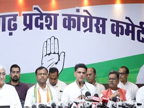 सचिन पायलट ने प्रदेश सरकार पर साधा निशाना, बोले- यहां की डबल इंजन सरकार फेल, खाद के लिए तरस रहे किसान