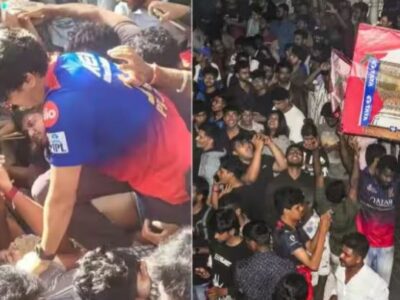 RCB की विक्ट्री परेड से पहले चिन्नास्वामी स्टेडियम में भगदड़, महिला समेत 7 की मौत,कई घायल