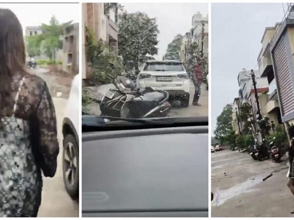 नशे में धुत लड़कियों की गुंडागर्दी, सोसाइटी अध्यक्ष पर चाकू से हमला