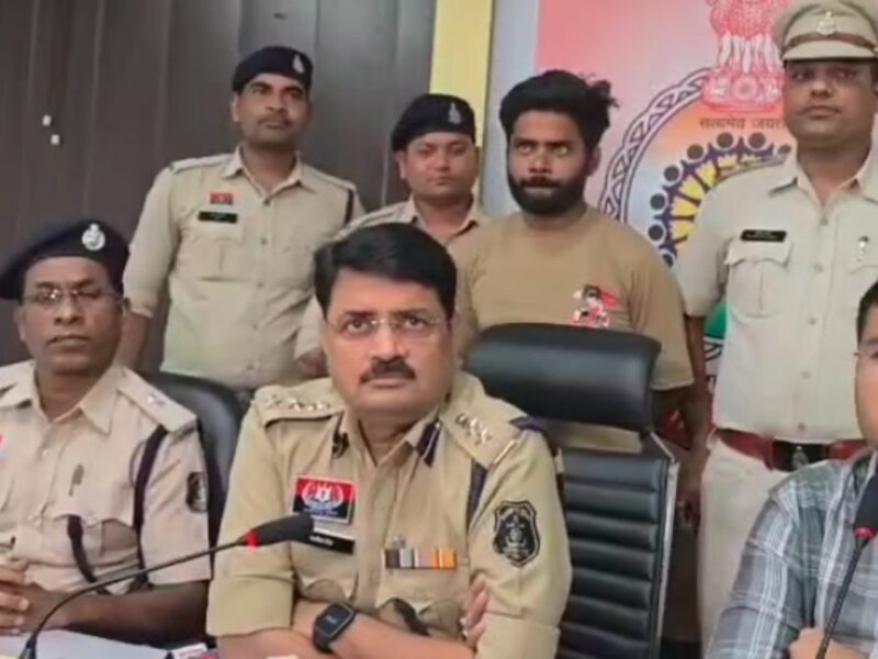 पूर्व कांग्रेस विधायक से 20 लाख की फिरौती मांगने वाला बच्चू झा यूपी से गिरफ्तार