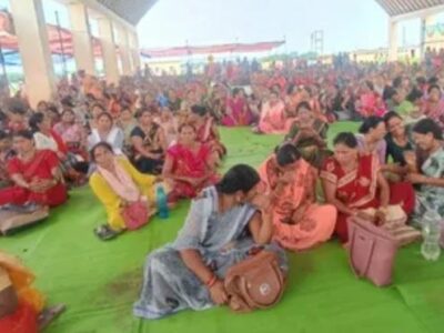 हड़ताल कर रहीं मितानिनों का रक्षाबंधन पर भी नहीं टूटा संकल्प, 3 सूत्रीय मांगों को लेकर प्रदेश भर में चल रहा प्रदर्शन