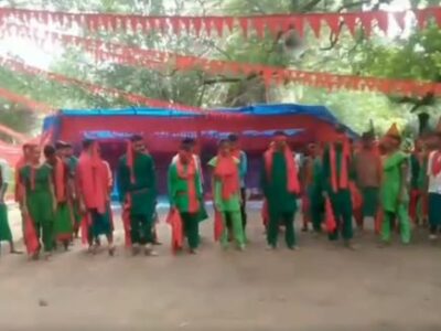 नक्सलियों ने शहीदी सप्ताह के आयोजन में किया शक्ति प्रदर्शन, जारी किया वीडियो