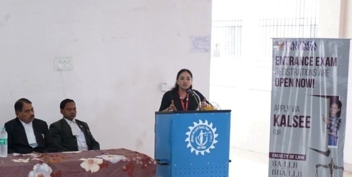 कलिंगा विश्वविद्यालय द्वारा भिलाई-3 परिवार न्यायालय में डिजिटल डेटा से विधिक मान्यता तक: डिजिटल साक्ष्य एवं उसकी ग्राह्यता पर संगोष्ठी का आयोजन