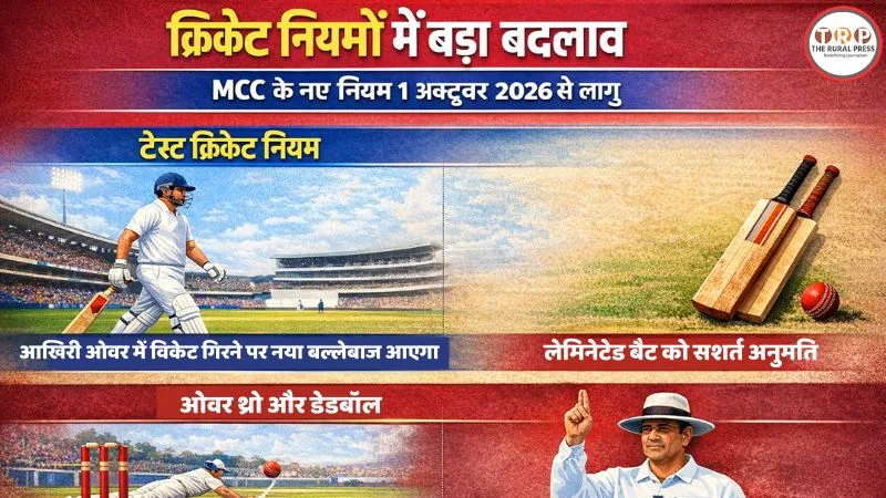 MCC New Cricket Rules 2026 Announcement