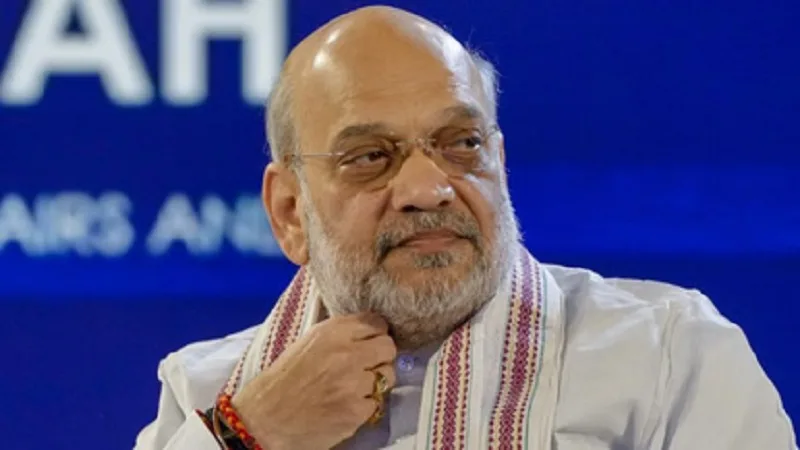 Amit Shah's high-level security review meeting in Raipur Chhattisgarh.