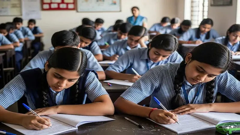 MP Board exam 2026 question paper security in police stations.