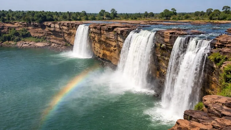 Bastar Tourism development and infrastructure at Chitrakoot Falls.