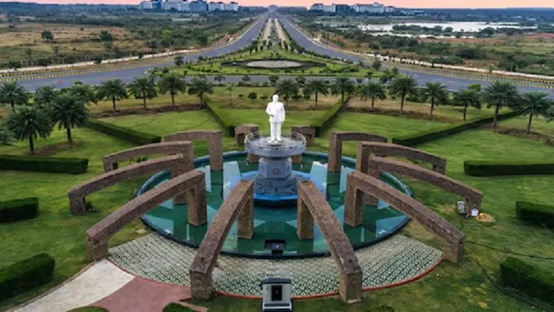 Proposed Green Campus design of Chhattisgarh Film City with environmental conservation features.
