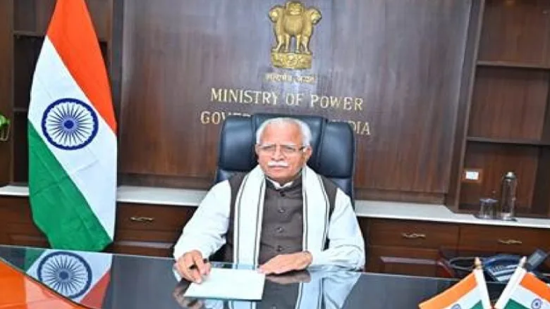 Union Minister Manohar Lal Raipur visit for Budget Samvad 2026.