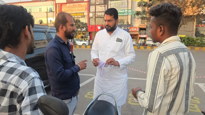 Dispute over Marine Drive Parking Raipur Municipal Corporation.